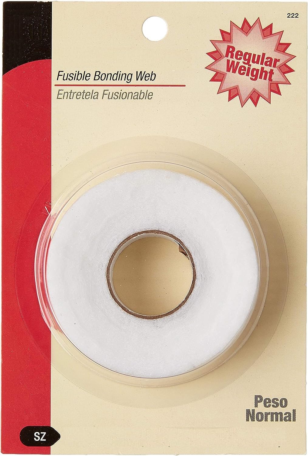 UCRAVO Double-Sided Tape Rivil Civil Fabric Fusing Tape Double Sided Adhesive Hem Tape Iron on Tape (White) Buckram Fabric Fusible IInterfacing Interlining Fusible 100 Yards Sewing Accessory Adhesive