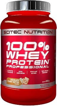 Scitec Nutrition 100% whey Protein Professional - 2 lbs - Chocolat Peanut Butter