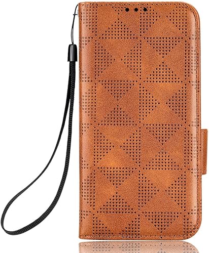 Miniatura 2 de Case for Honor X8a CRT-LX1 CRT-LX2 CRT-LX3 - Funda de piel con función atril y tapa para Honor X8a, color marrón