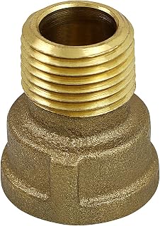 Supply Giant CSFQ0034 3/4''-Inch Male National Pipe Taper Brass Extension 125 LB Applications Piece Brass Construction, Higher Corrosion Resistance, Economical and Easy to Install