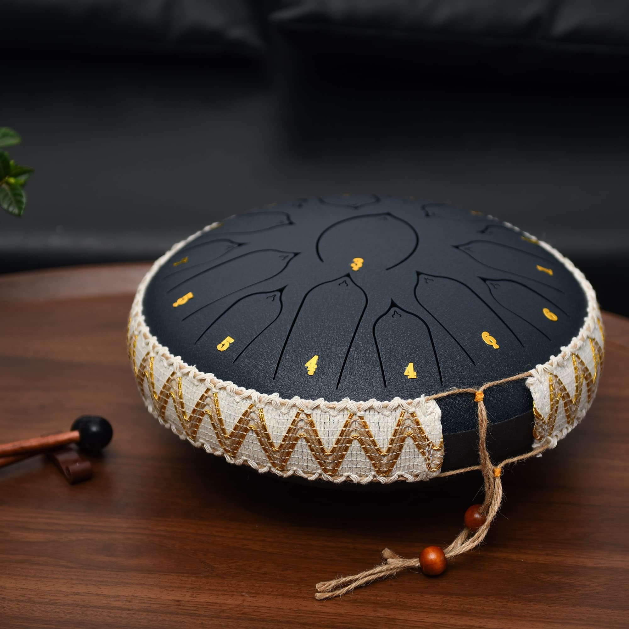 Amazon.com: ORORA Steel Tongue Drum (12 Inches 13 Notes) - Hand pan ...