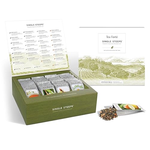Classic Assortment Single Steeps Loose Leaf Premium Tea Gift Set