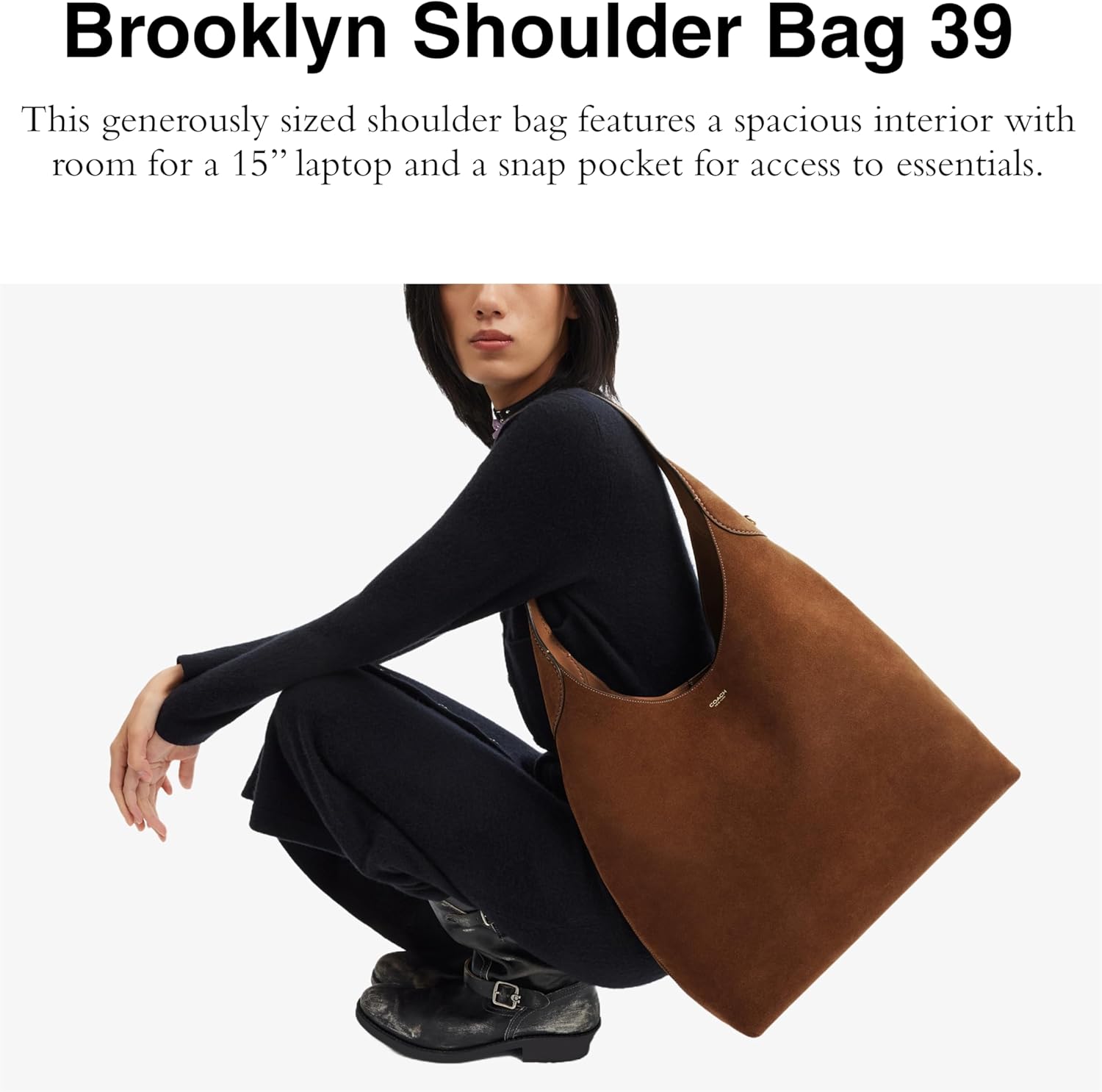 COACH Brooklyn Shoulder Bag 39 - Image 3