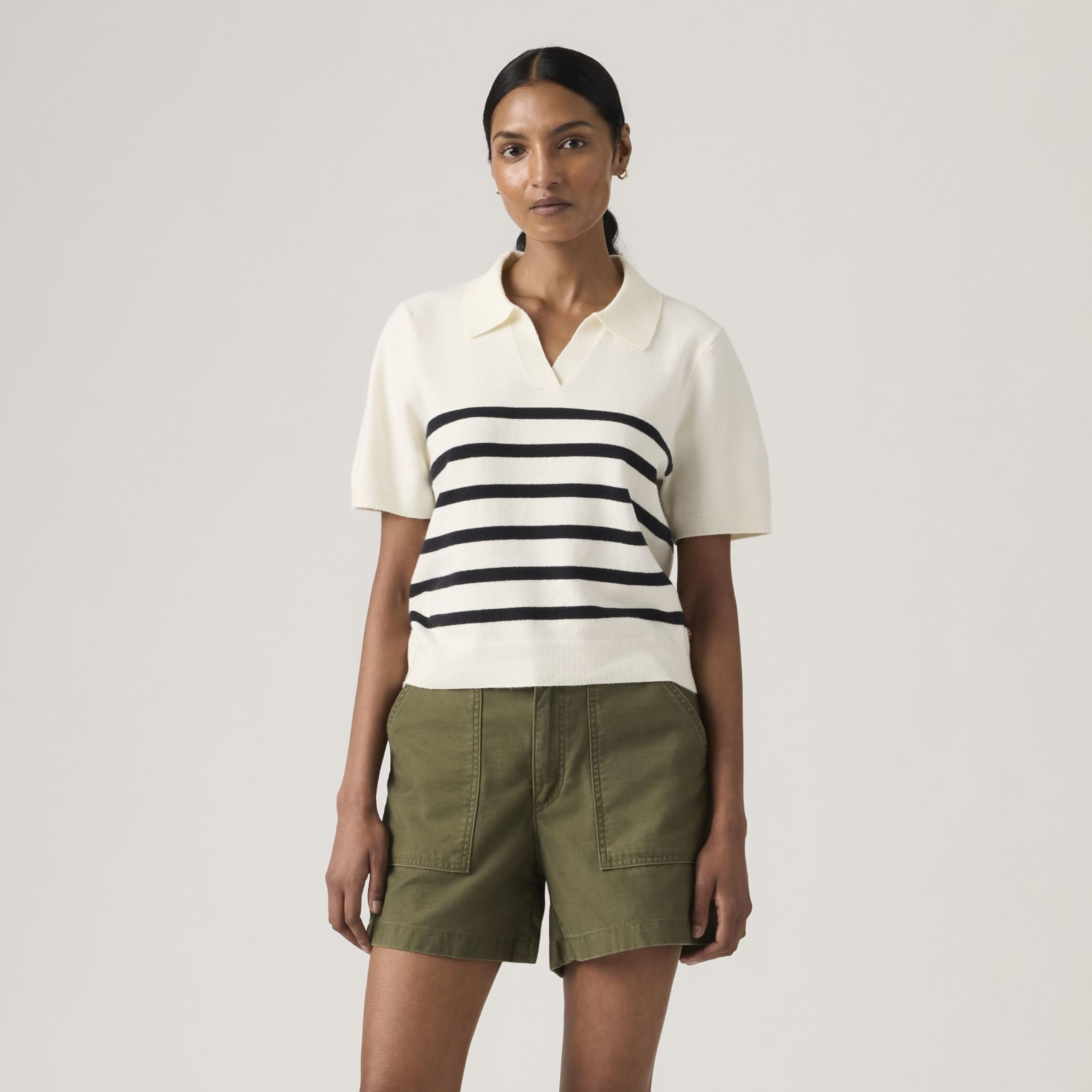 Levi's Super Soft Polo Sweater Pullover Donna