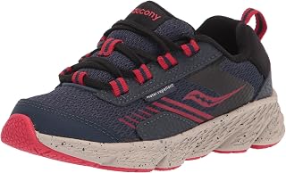Kids Wind Shield Sneaker, Navy/Red, 11 Wide US Unisex Big_Kid