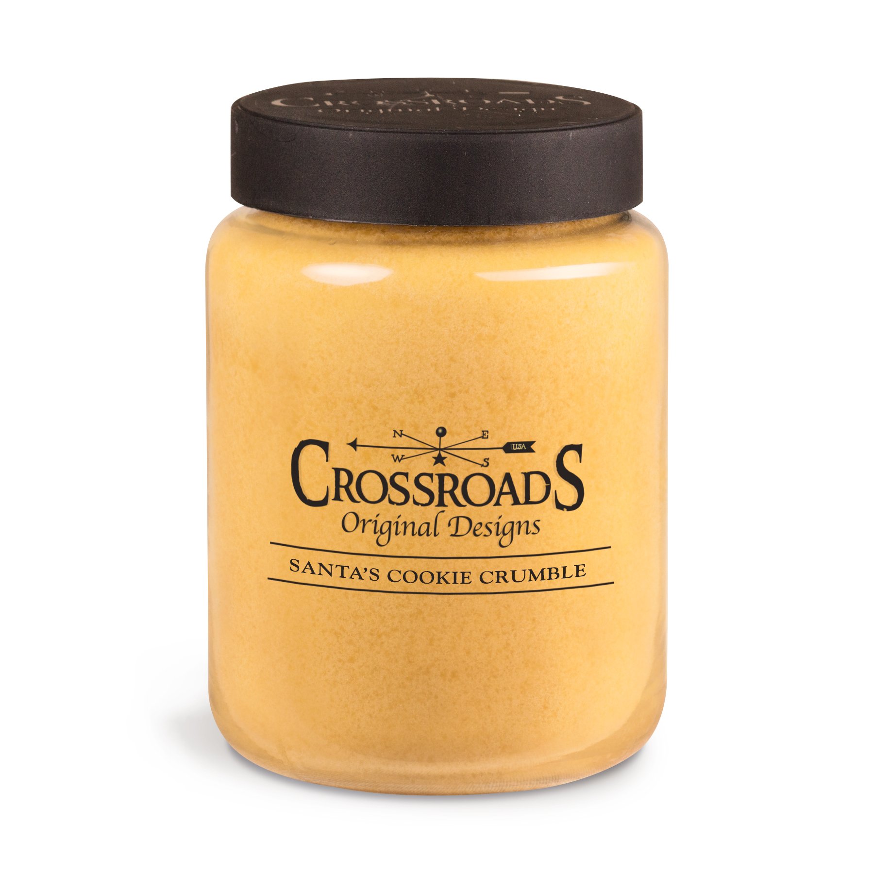 Crossroads Santa's Cookie Crumble pachnąca świeca 2-knotowa, 740 ml