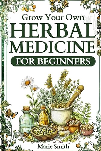 Grow Your Own Herbal Medicine for Beginners: Learn How to Raise Healing Herbs and Medical Plants at Home for Tinctures, Essential Oils, Infusions, and Antibiotics [FULLY ILLUSTRATED COLOR EDITION]
