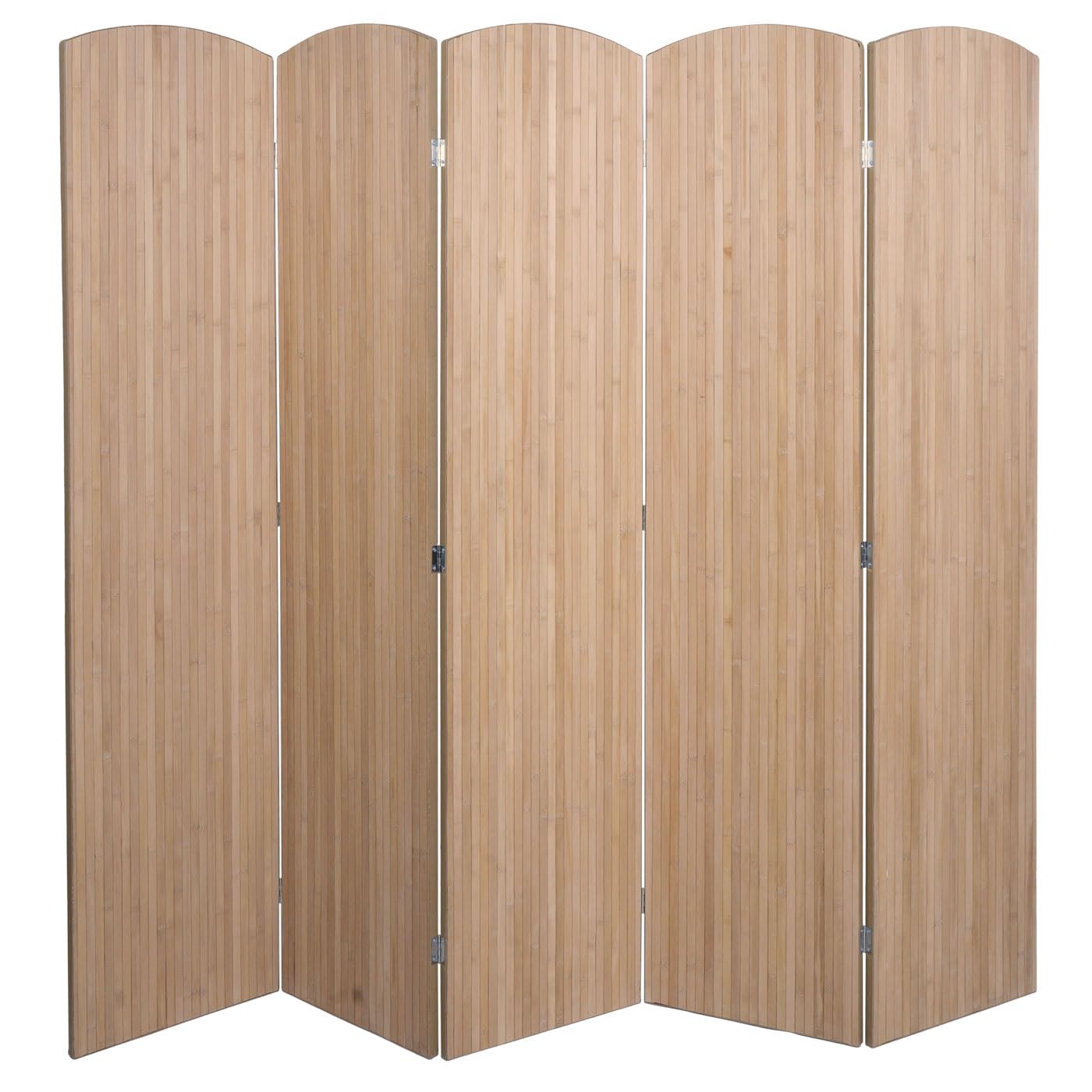 Paravent en Bambou HWC-O30 170 x 204 cm