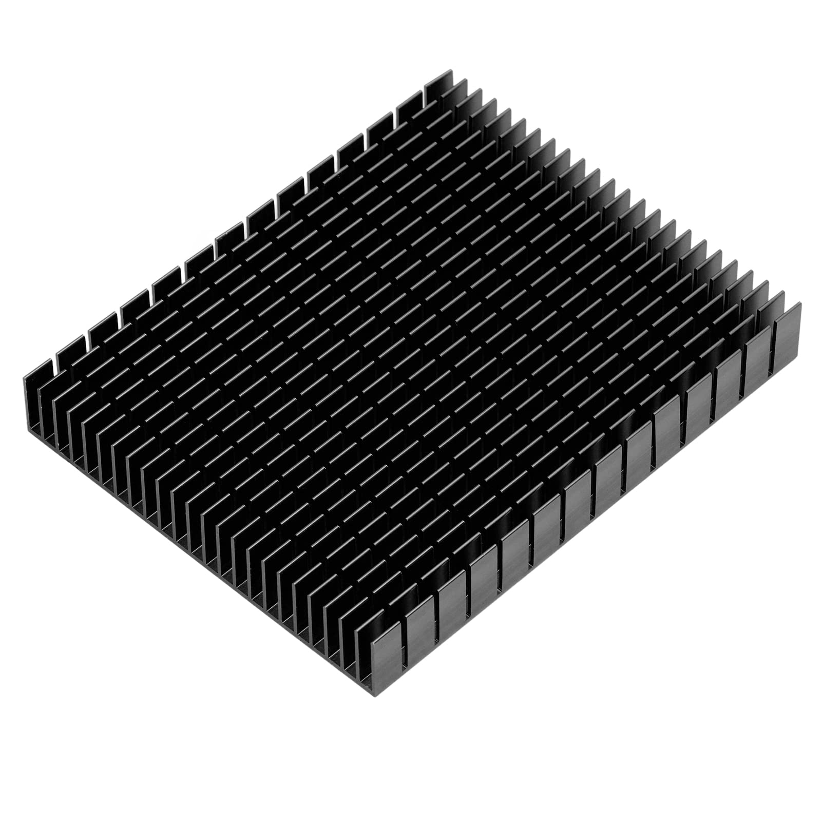 Dissipatore in Alluminio per CPU e Amplificatore, 150x120x20mm | Raffreddamento per PCB ad alta , conduttività termica ottimizzata, radiatore anodizzato, componenti elettron