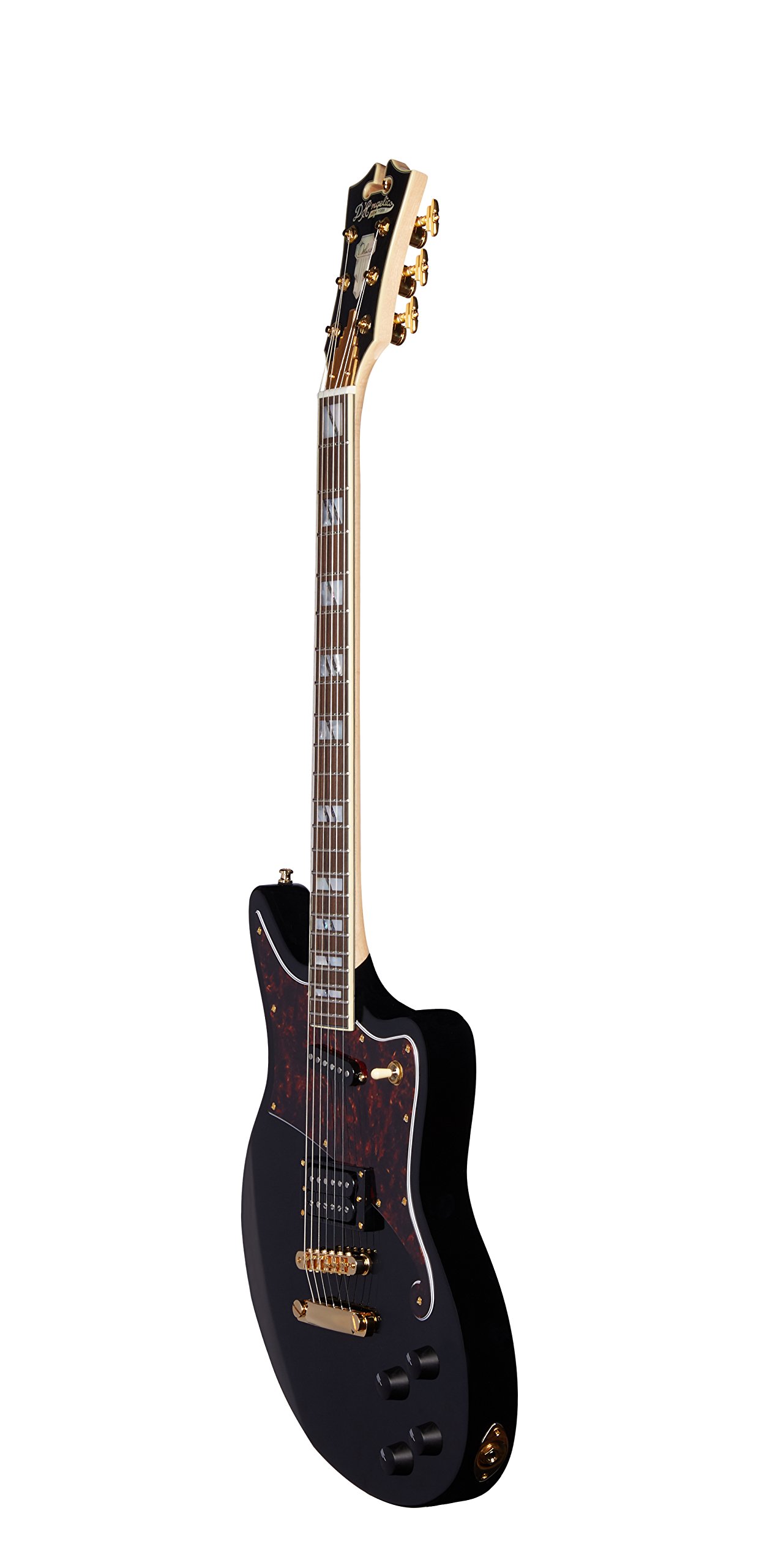 Amazon.co.jp: D'Angelico Deluxe Bedford, Black : Musical