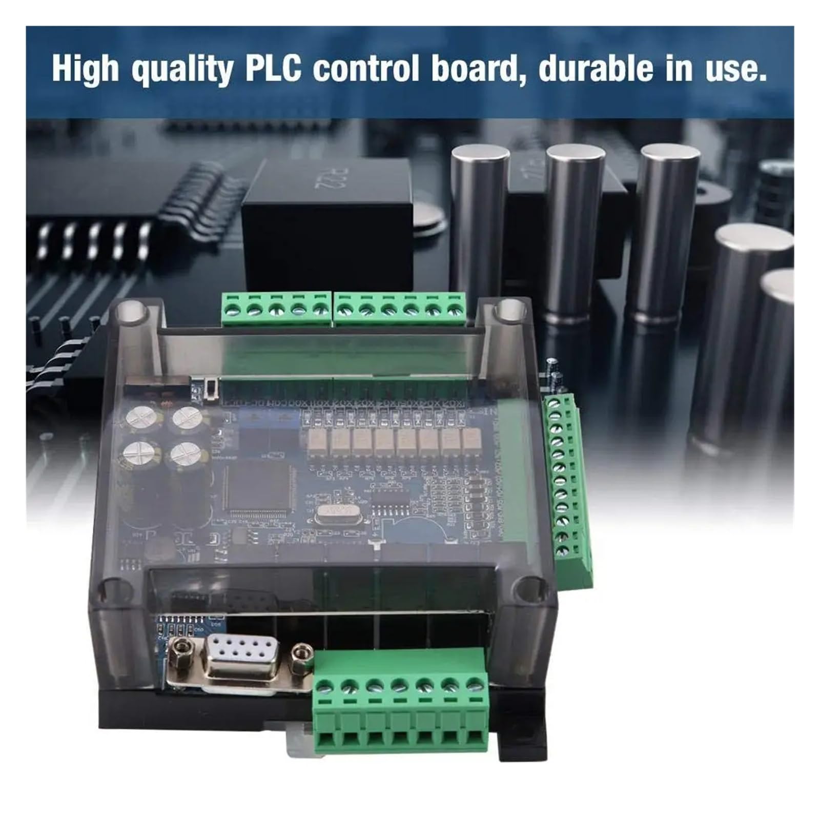 PLC PLC płytka sterująca SPS A93Z FX3U-14MR PLC, przemysłowa płyta sterująca, 8 wejść, 6 wyjść, programowalne sterowanie wyjściem przekaźnikowym, sterowanie PLC 24 V