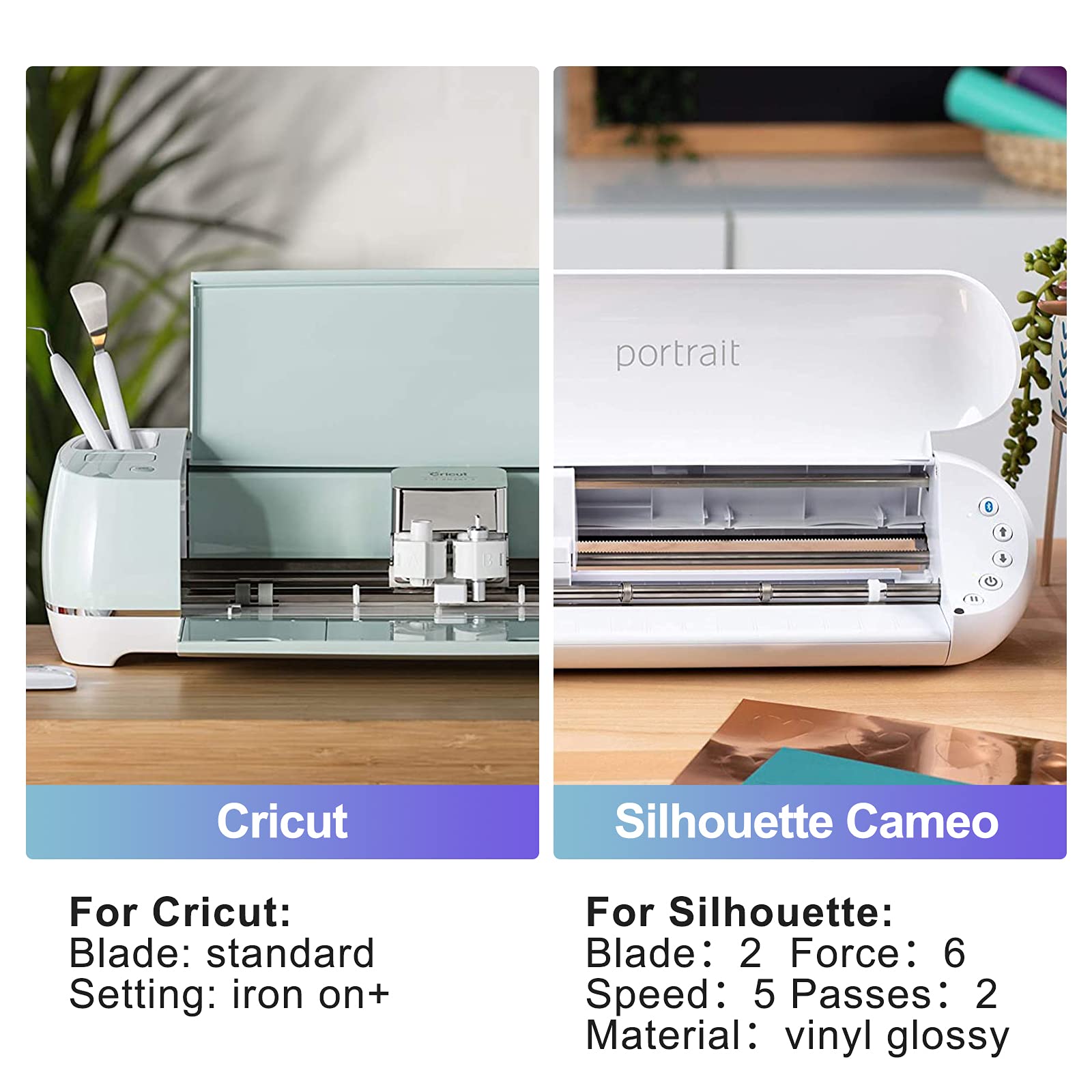 Vinile Adesivo Bianco Opaco IModeur - 10 Piedi Per Cricut, Silhouette E Plotter - Foto 4