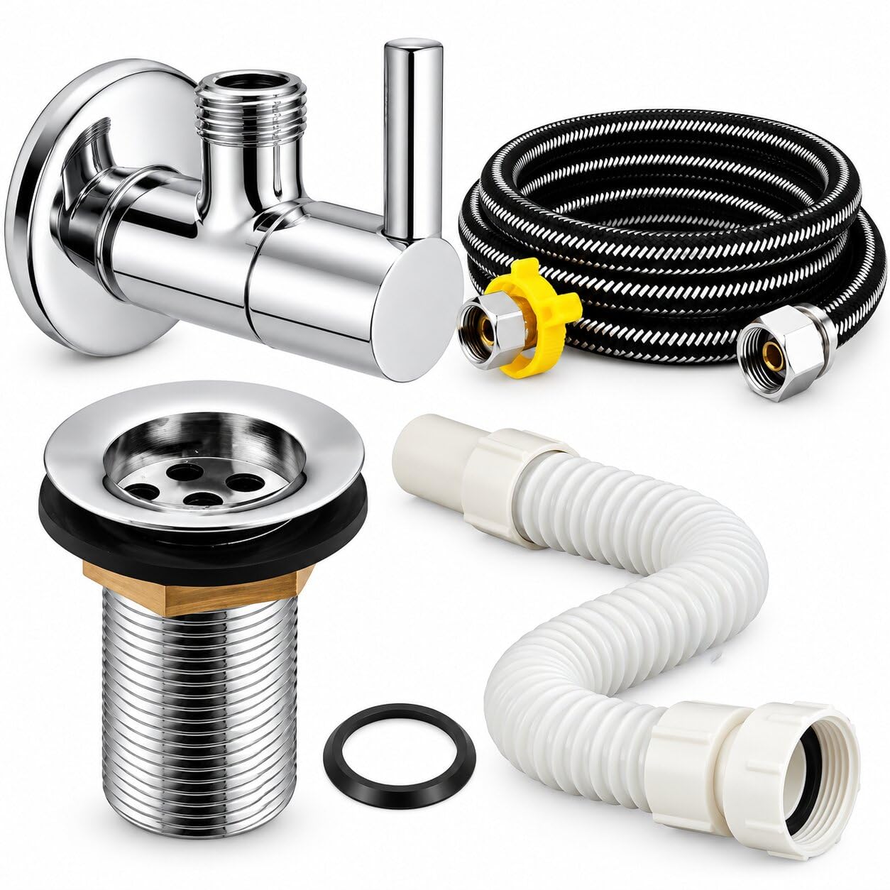 Stainless Steel Connection Pipe - Leak Proof & Durable -15