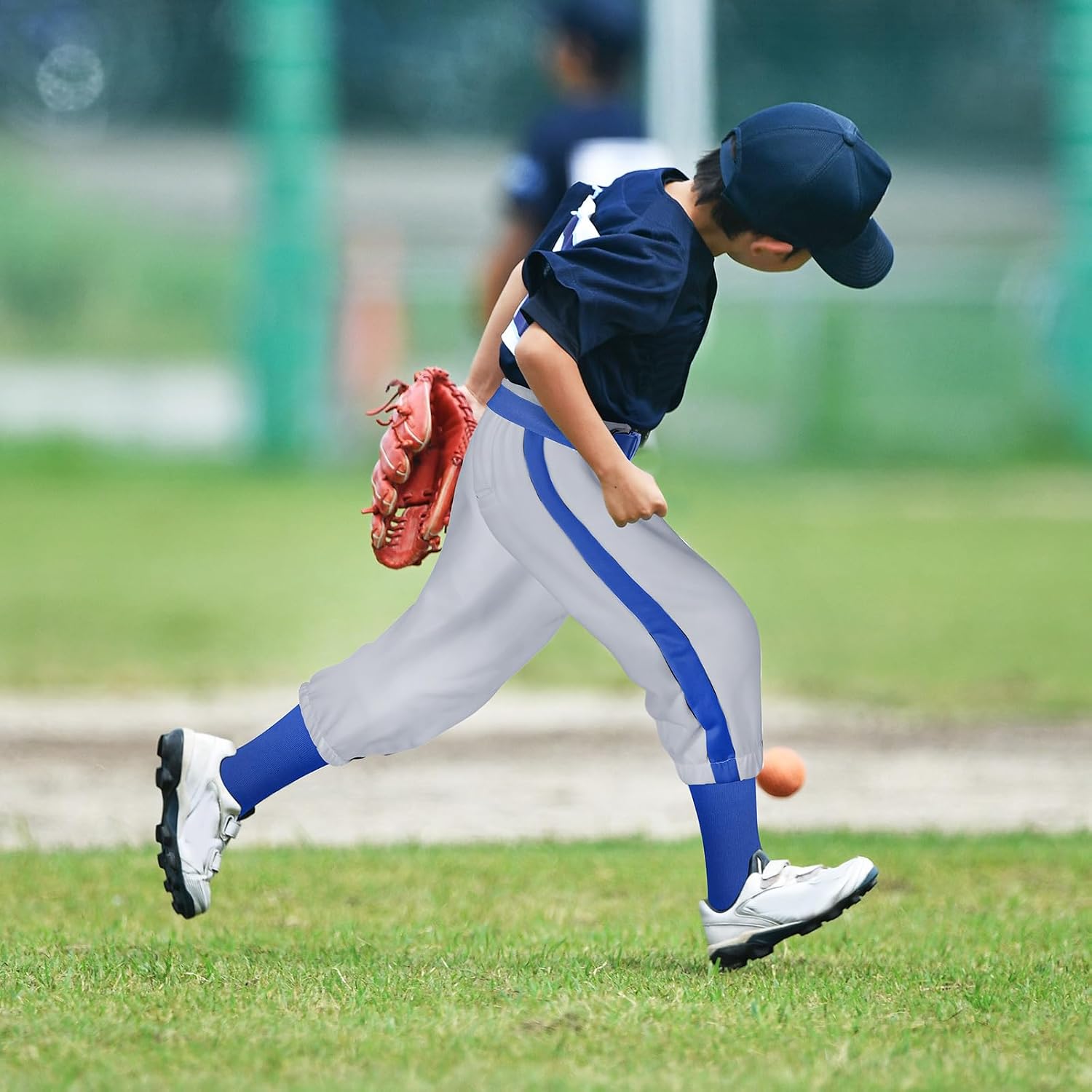 Cozypower 3 Pcs Baseball Pants Combo Set Men Youth Boy and Girls Softball Pants with Socks and Belts