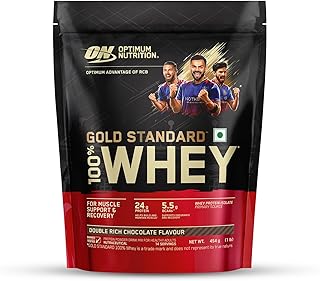 Optimum Nutrition ON Gold Standard 100% Whey Protein Powder 1 lb India