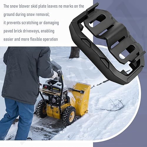 Miniatura 4 de Fennoral 72603100 Kit de zapatas de nieve con accesorios de montaje compatible con sopladores de nieve Ari-ens 939003, 920001, 921005, 921006, 926027