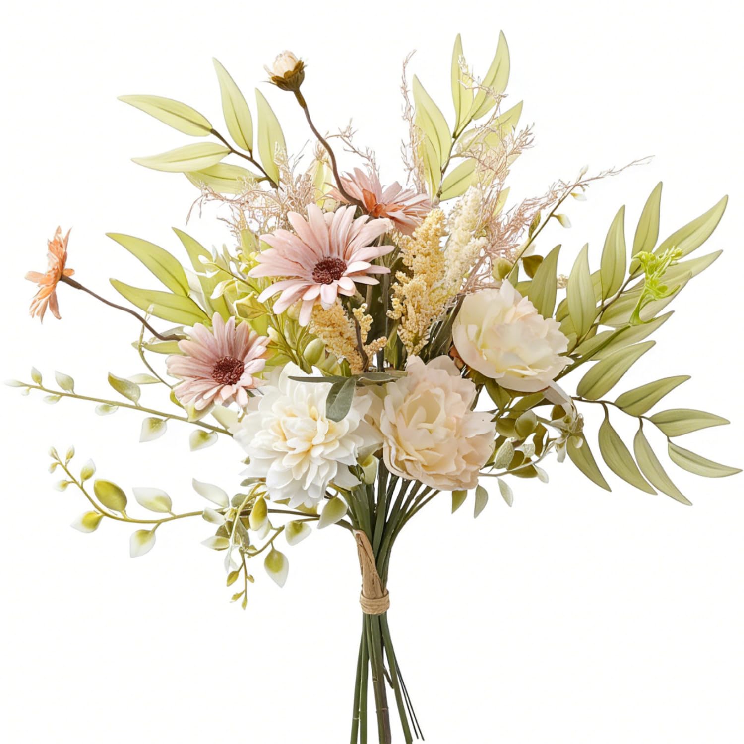 YELIKIT Artificial Flowers Artificial Plants Flowers Decoration Hydrangea Silk Flower Arrangements for Home Bouquet Wedding Garden Kitchen Festival Decor