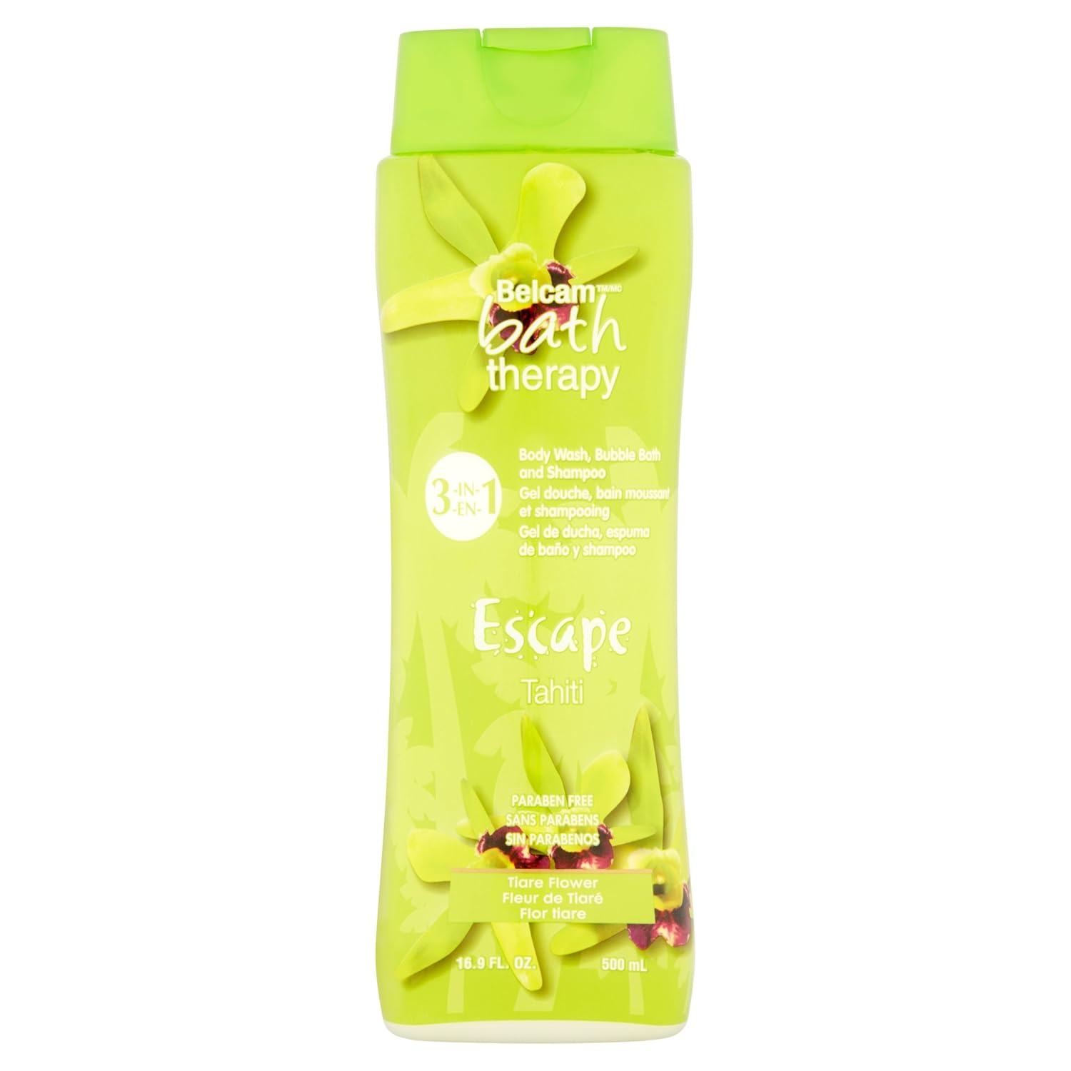 Buy Belcam Bath Therapy Escape Tahiti Tiare Flower 3in1 Body Wash