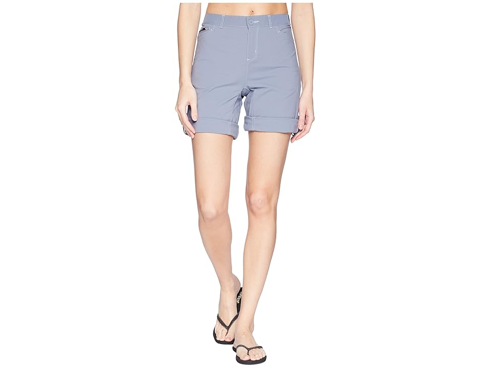 

Woolrich Trail Time Convertible Shorts (Gray/Indigo) Women's Shorts