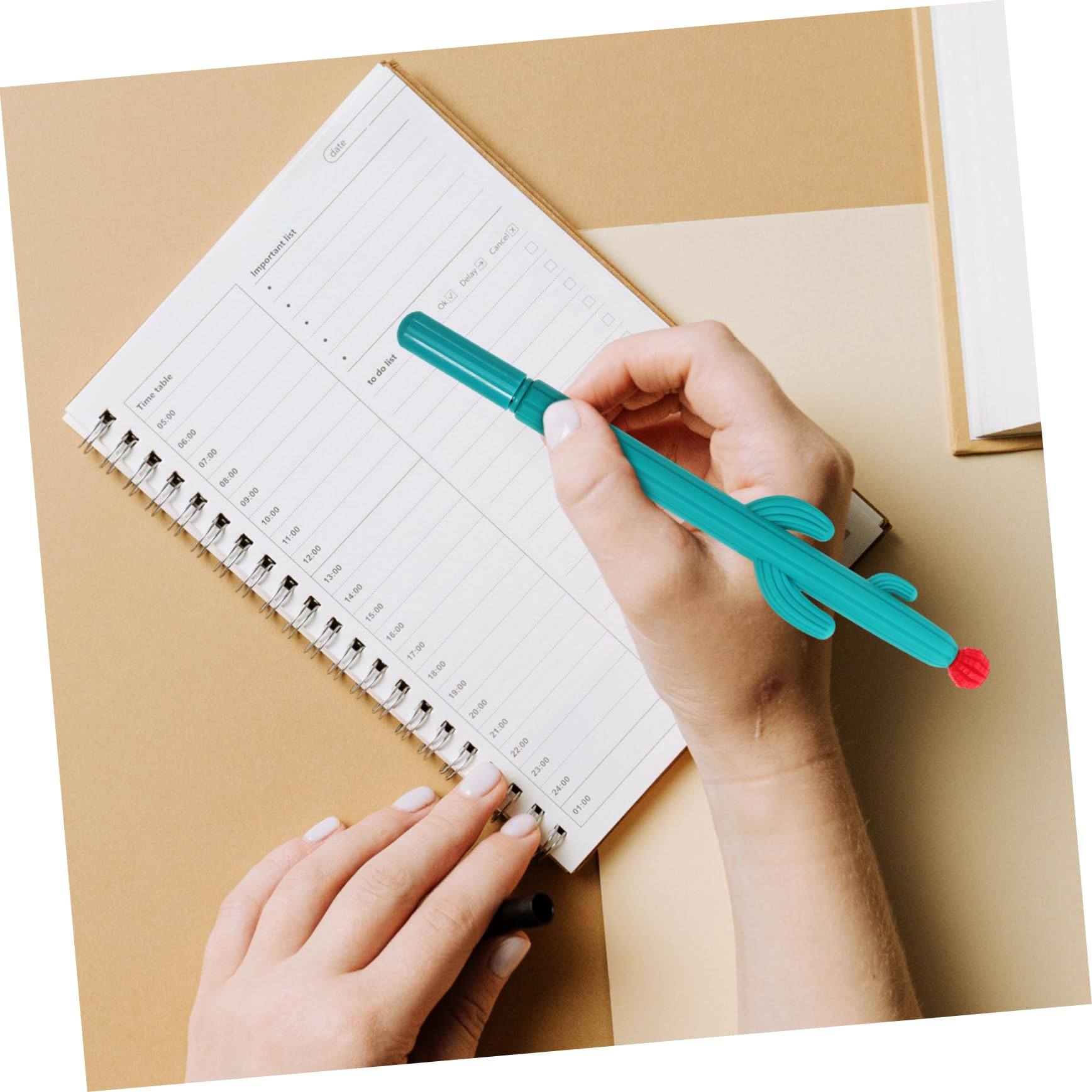 Lurrose 5 Sets Tragbarer Schreibstift -teststifte Zeichenstifte Fürs Büro Leicht Zu Tragen Edelstahl 20 Stück * 5