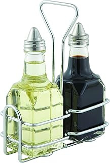 25 Lunch Ideas for a Crowd That Are Easy to Serve and Delicious 123 Winco G-104S, 5.4'' x 2.6'' Oil And Vinegar Cruet Set With Stainless Ste...