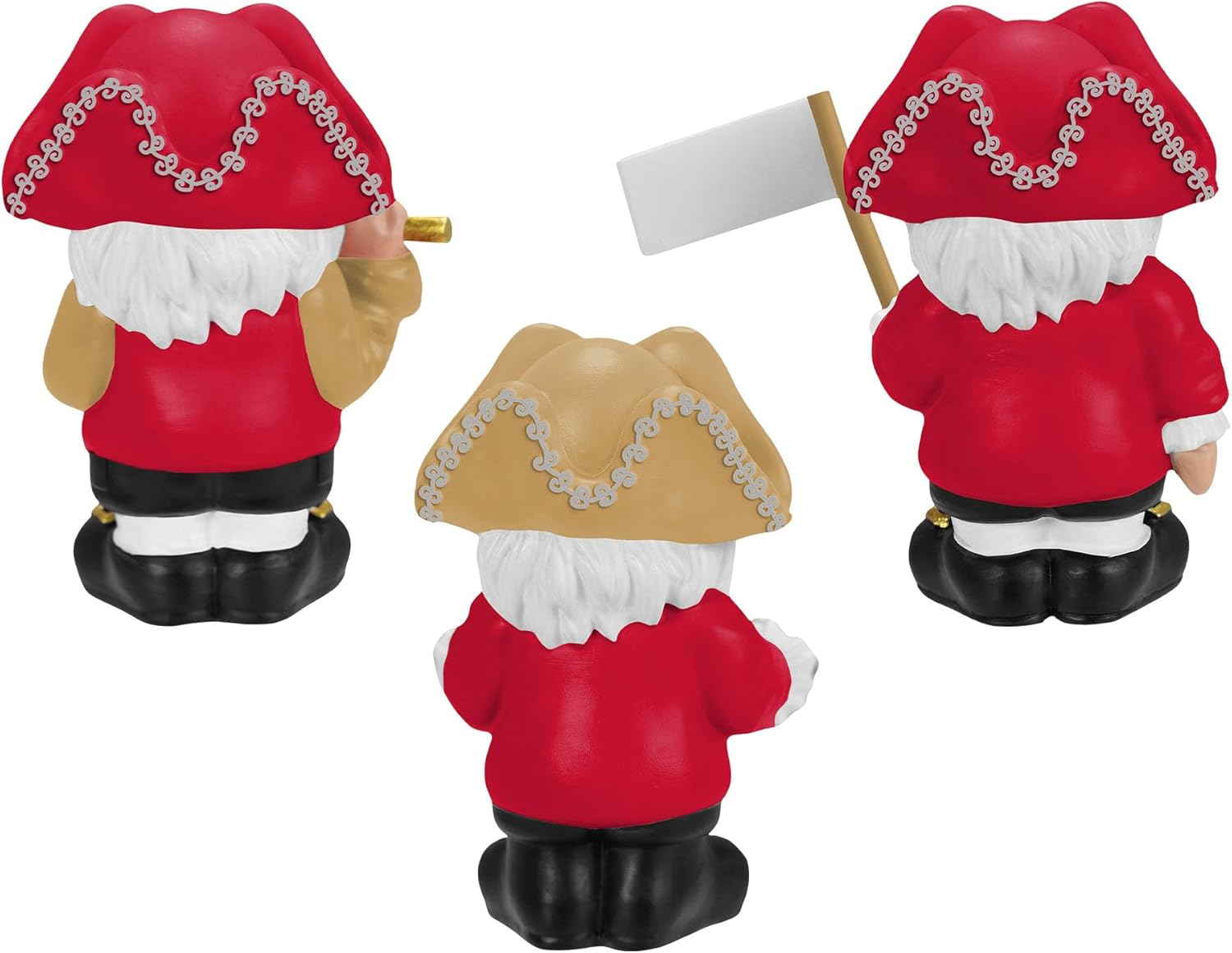 FOCO San Francisco 49ers NFL 3 Pack Americana Mini Gnome Set