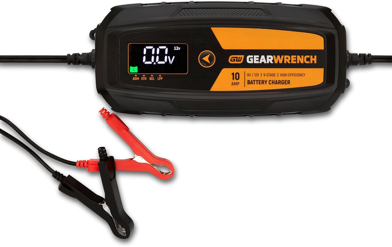 GEARWRENCH 10A 6V/12V Battery Charger and Maintainer | GWBC100