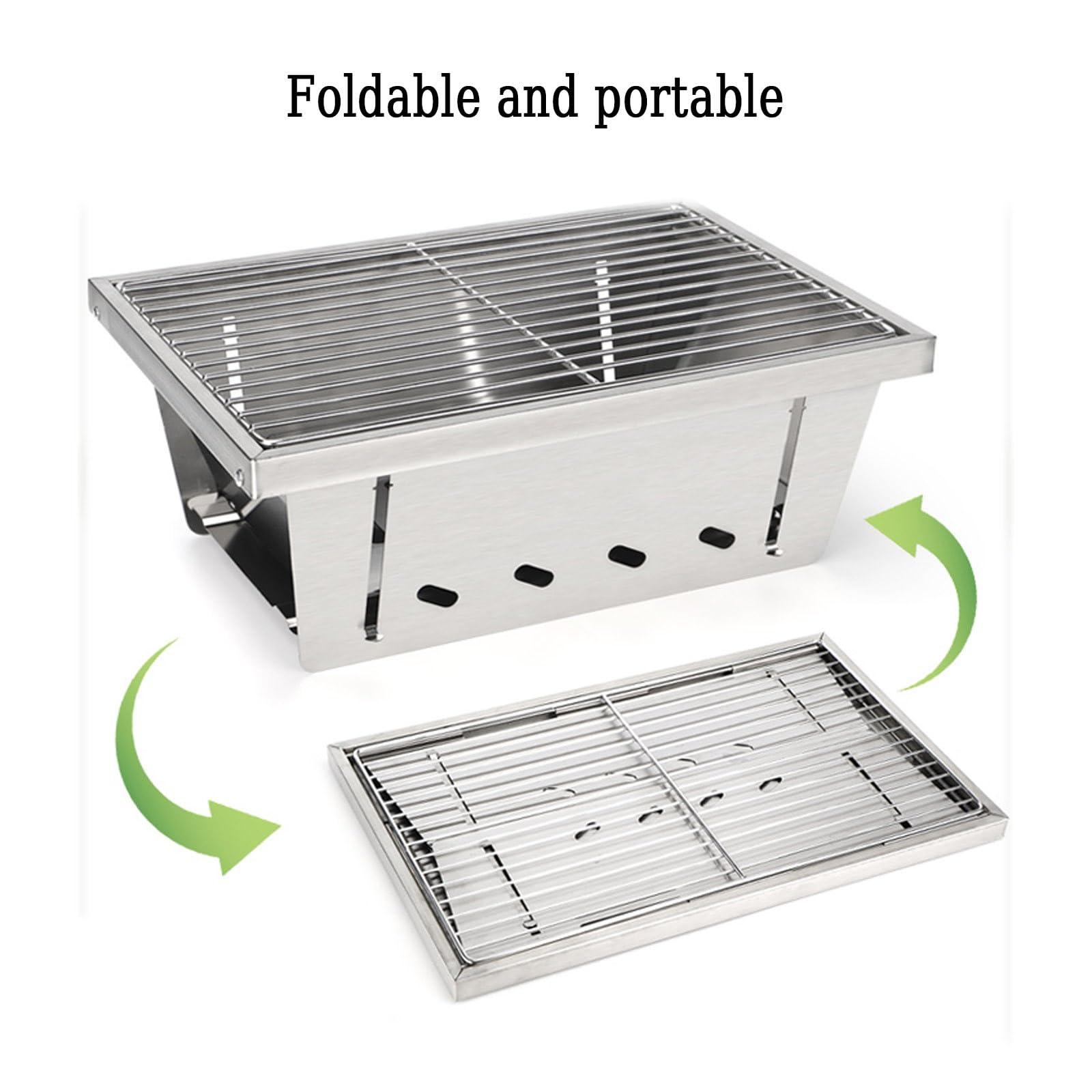 Barbecue grill extérieur barbecue grill ménage barbecue poêle poêle poêle à thé rôtissoire ensemble portable charbon de bois barbecue camping