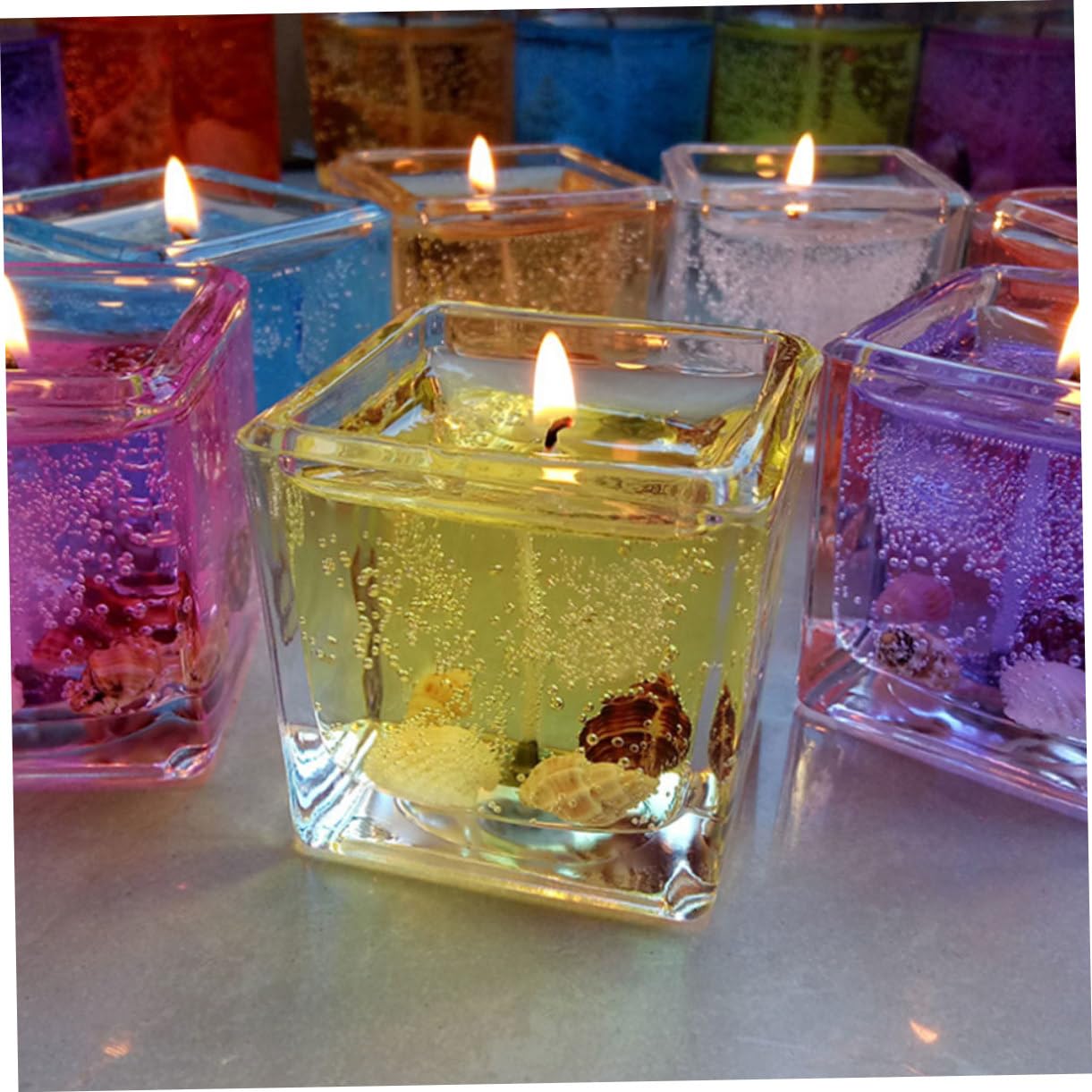 NUOBESTY 2 Stück Farbstoff Sojakerze Wachsfarbflocken Soja-Wachs Pigmente candle making kit kerzenherstellung kit Wachsfarbe kerzenfarbe selber machen Sojabohne Kunsthandwerk Kind