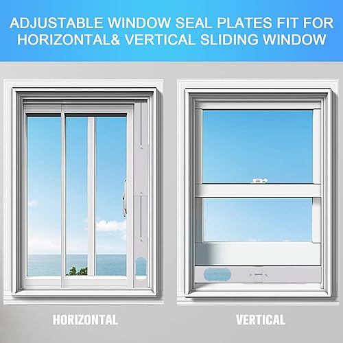 Miniatura 5 de Kit de ventilación de aire acondicionado portátil con manguera de escape de 5.9 pulgadas, kit de ventana de CA portátil ajustable para conductos,