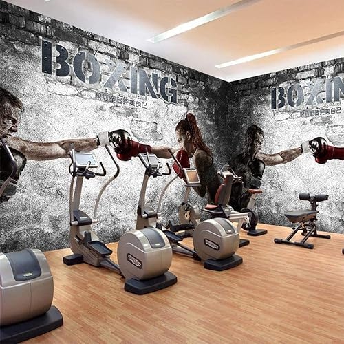 Vista 66 de Murales de pared de tamaño personalizado, gimnasio de culturismo Gorilla Fitness, murales de pared autoadhesivos extraíbles para despegar y pegar