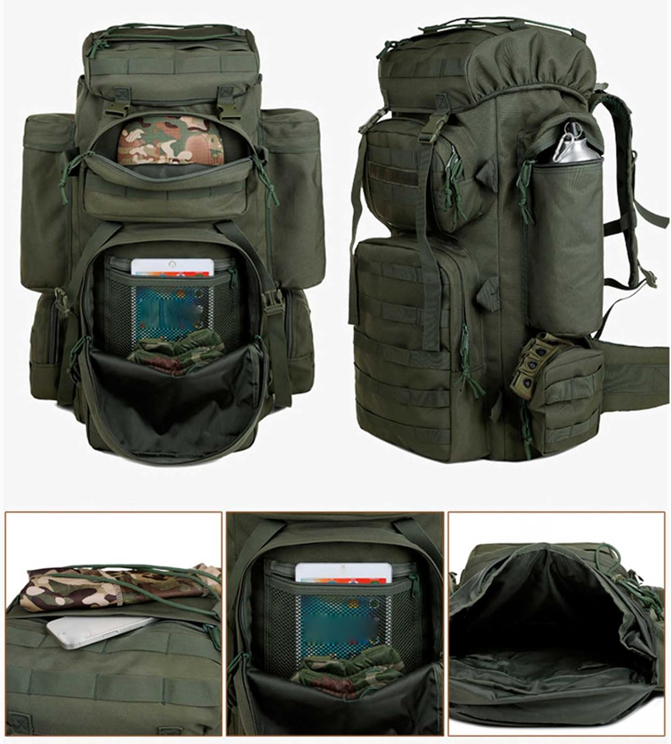cannae タクティカルバックパック タンカラー Amazon.com: HKNNSDEED Travel Rucksack for Climbing Cycling