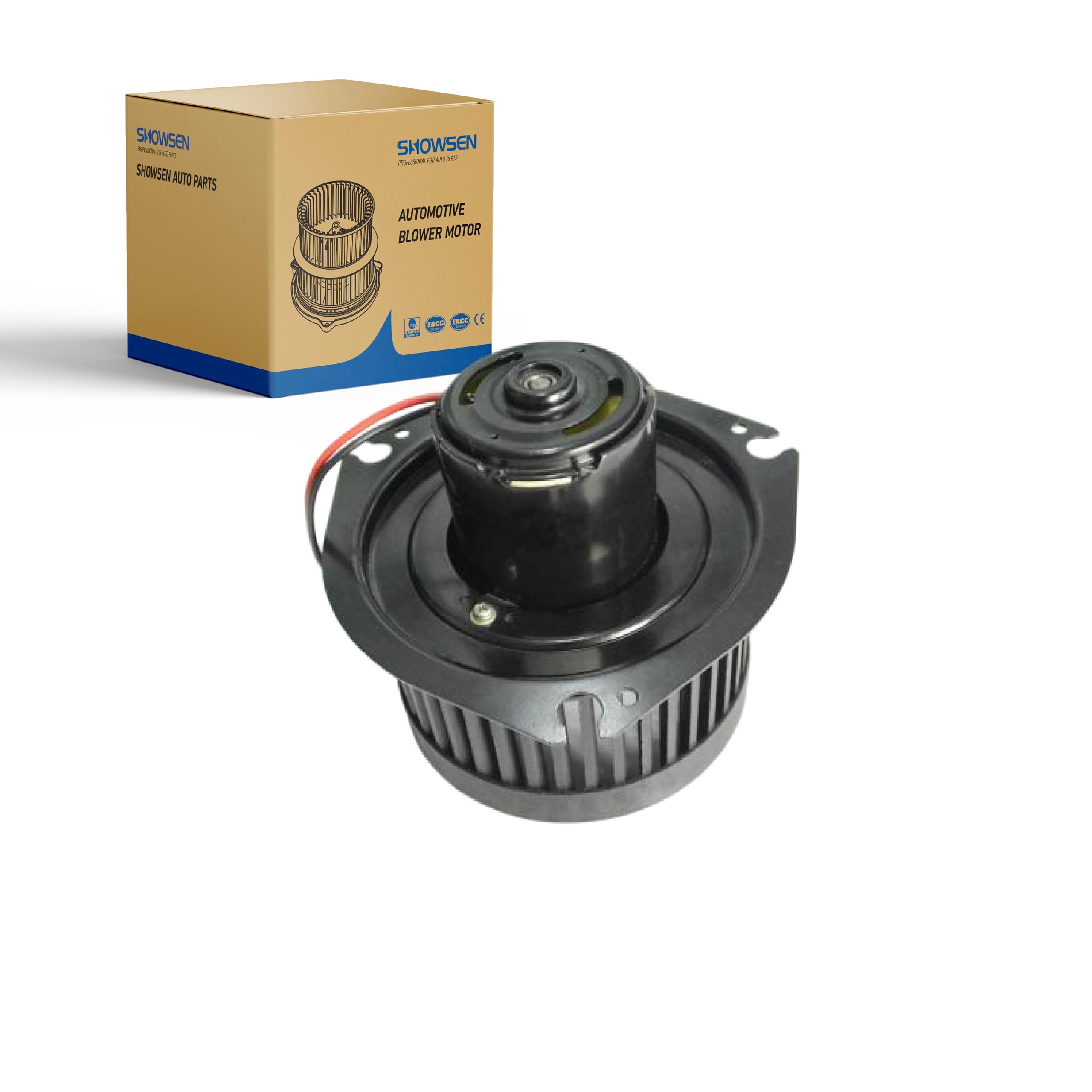 SHOWSEN PM2714 HVAC AC Heater Blower Motor Fit 97-04 Buick Regal Corvette 00-03 Monte Carlo Impala 97-00 Venture Pontiac Montana W/Fan Cage