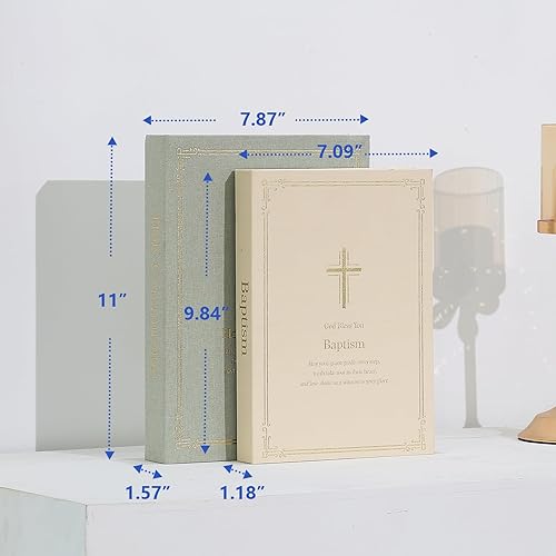 Miniatura 7 de Neatmeat Libros decorativos para decoración del hogar, juego de libros falsos con almacenamiento oculto, libros de mesa de centro neutros para sala