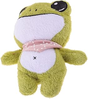 KOMBIUDA Brinquedo De Pelúcia Sapo Mochila Decorações Para Casa Decorações De Aniversário Rãs Pequenas Boneca Bicho De Pelúcia Quarto Rãs Boneca De Pelúcia Brinquedos De Animais Domésticos