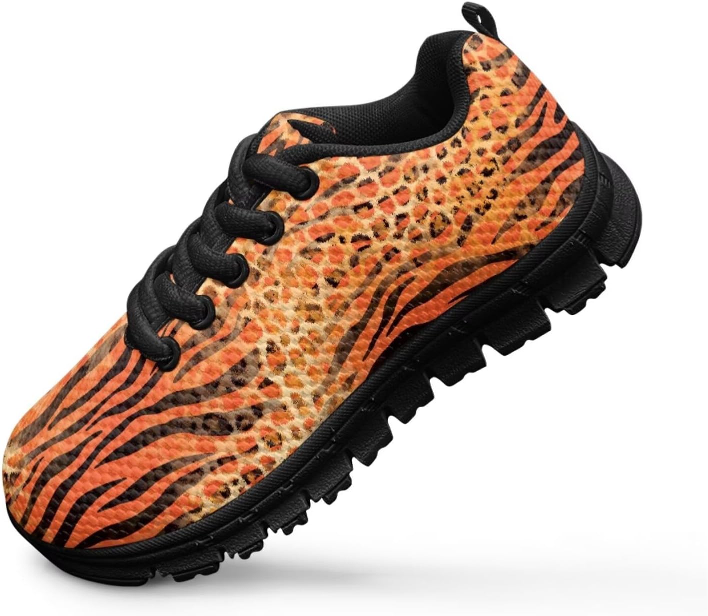 Kids Halloween Sneakers Boys Girls Slip on Tennis Running Shoes Lace Up School Outdoor Sport Sneaker