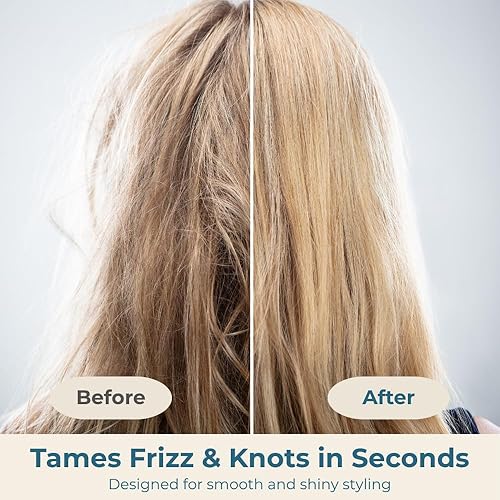 Miniatura 3 de SEIOR Cepillo Scalp Breeze  Cepillo desenredante flexible y ventilado para cabello húmedo y seco  Masaje suave del cuero cabelludo  Diseño reducido