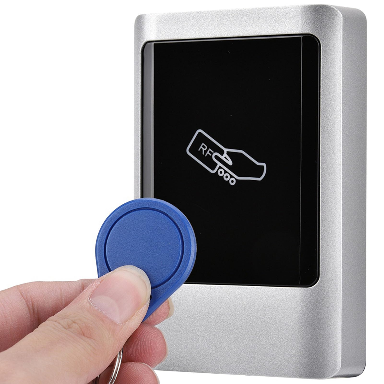 Lector de Tarjetas a Prueba de Agua IP65, Lector RFID Wiegand al Aire Libre Tarjeta Inteligente de gestión de Acceso a Puertas a Prueba de Agua(ID)