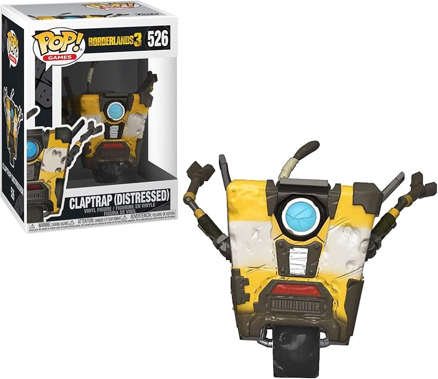 Funko Pop! Games: Borderlands 3 - Claptrap, Figures - Amazon Canada