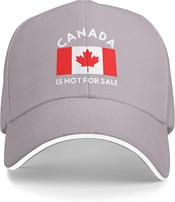 Canada is Not for Sale Hat Canada Never 51st Golf Hats for Mens Women Dad Caps