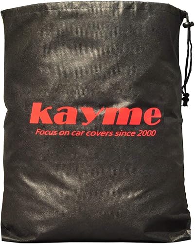 Miniatura 10 de Kayme Funda de automóvil de 6 capas para Ford impermeable, apta para todo tipo de clima, para sedán, FORD, Shelby, GT350GT500 (entrega de 3 a 10