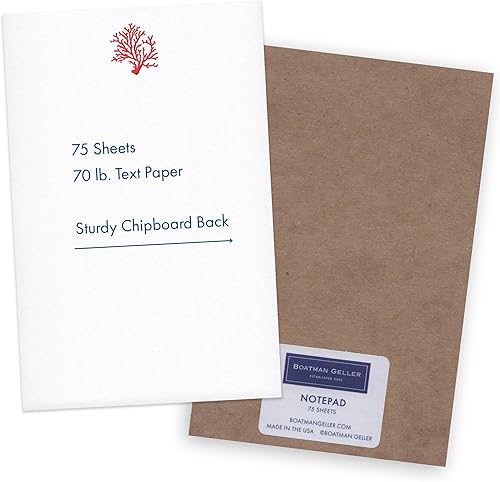 Miniatura 3 de Bloc de notas de la bandera estadounidense de 4 x 6 pulgadas, papelería fina para escritorio de oficina y encimera de cocina regalo considerado para