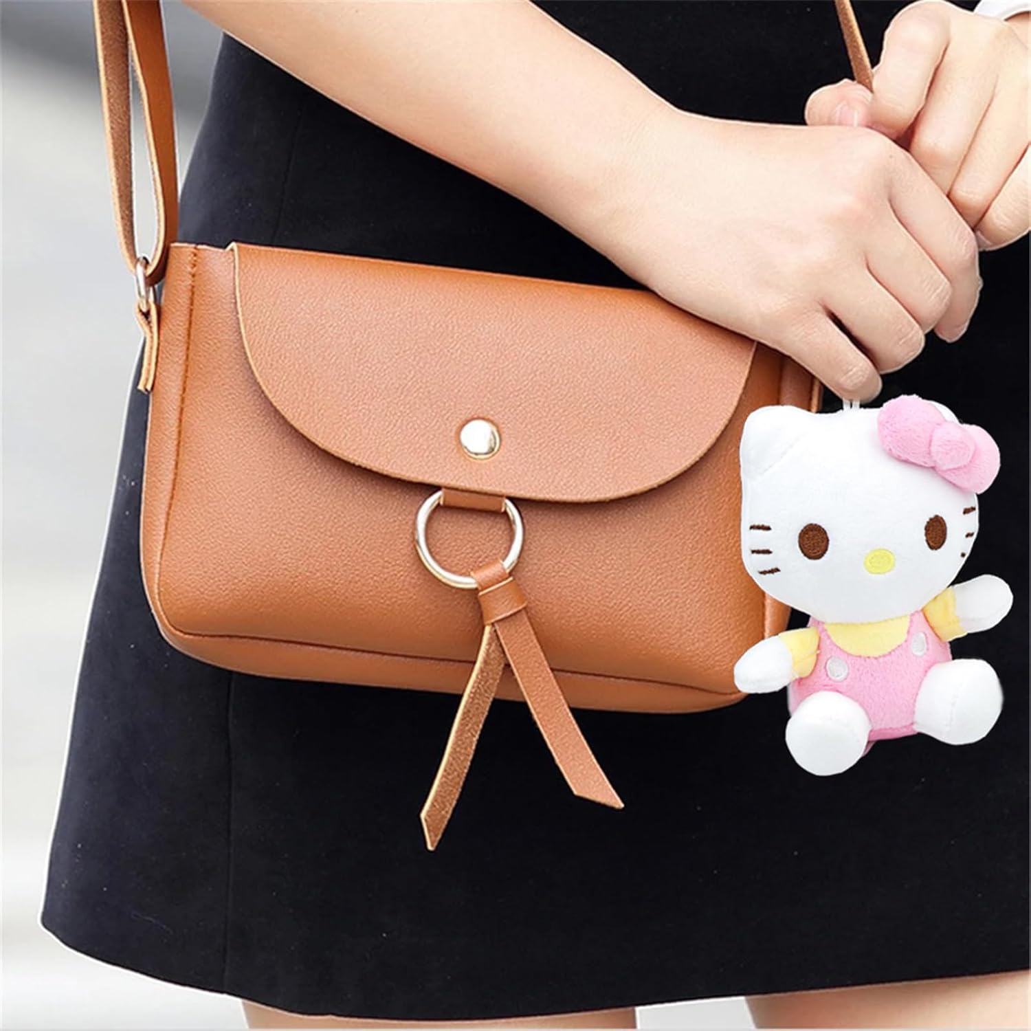 Amazon.co.jp: Miokkley ハロープラッシュ キティ キーチェーン 4.5