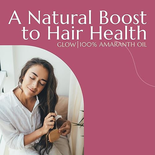 Miniatura 4 de Aceite 100% Amaranto Glow - Aceite natural y orgánico para el cuidado de la piel y el cabello - Hidratante facial con alto aceite de escualeno -