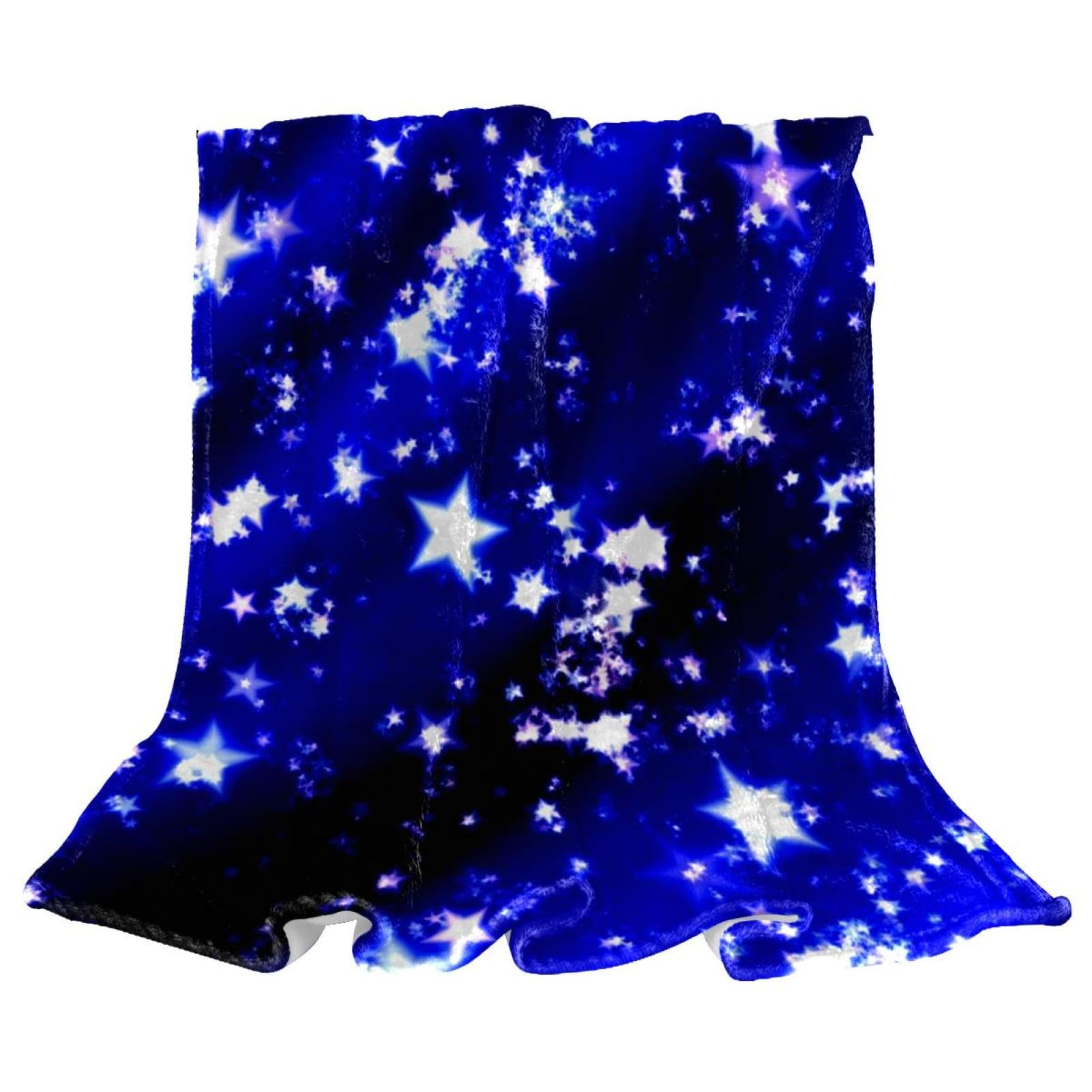 Couverture de lit motif étoiles de Noël, le cadeau idéal pour réchauffer vos proches