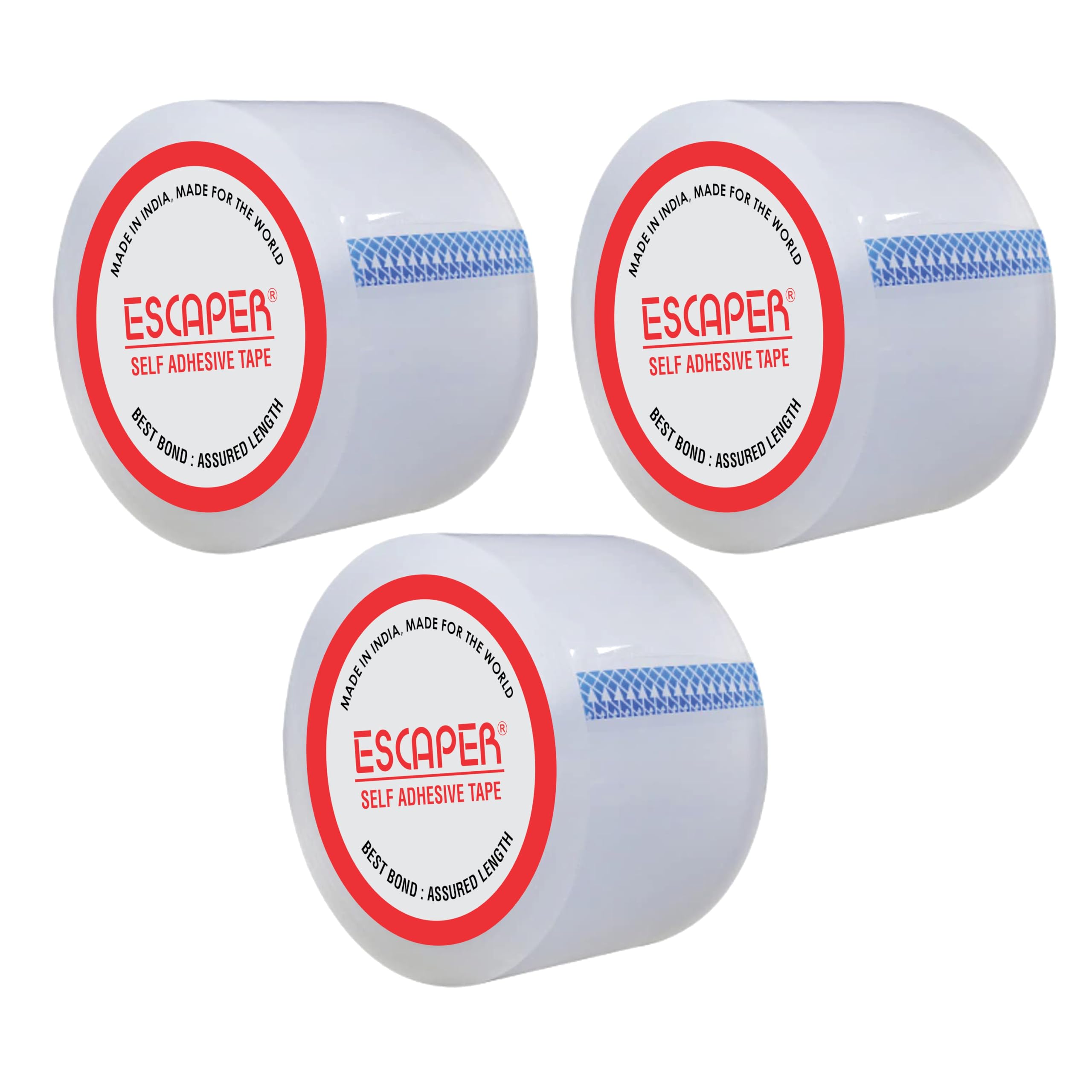 ESCAPER Transparent Tape BOPP - Heavy Duty Packing Tape for Home, Office & Industrial Use, Transparent Tape for Packing, Adhesive Tape, Cello Tape, Sello Tape (B0DCW9S6FN) Amazon Price History, Amazon Price Tracker