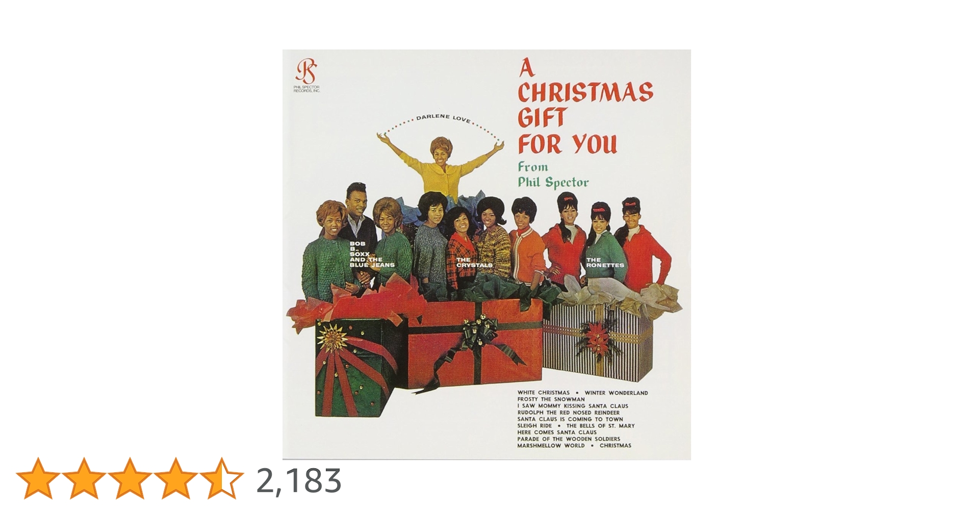 プロモ　美品　ア・クリスマス・ギフト・フォー・ユー・フロム・フィル・スペクター Amazon.co.jp: クリスマス・ギフト・フォー・ユー・フロム
