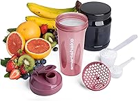 Vista 6 de Smartshake Serie Shaker Lite, Deep Rose - 33.8 fl oz.