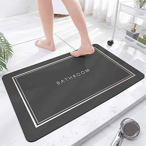 Insun Modernas alfombras de baño absorbentes de agua, de secado rápido, antideslizantes, planas y delgadas para debajo de la puerta, lavables, Insun Modernas alfombras de baño absorbentes de agua, de secado rápido, antideslizantes, planas y delgadas para debajo de la puerta, lavables,