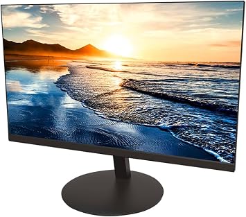 شاشة LED عالية الدقة PLN2200 مقاس 21.5 بوصة بدقة 1080 بكسل، قابلة للتعديل بمنفذ HDMI، 75 هرتز و6 مللي ثانية، باللون الأسود